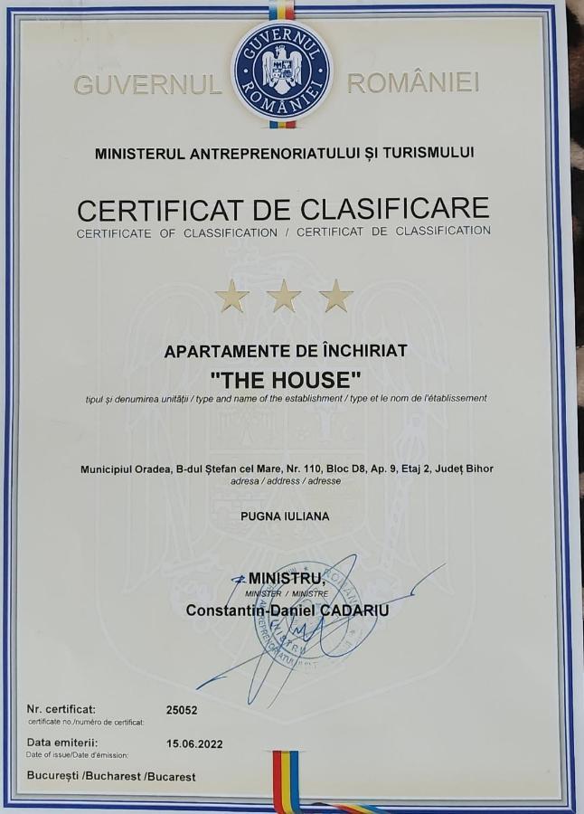 Апартаменты The House Орадя Экстерьер фото